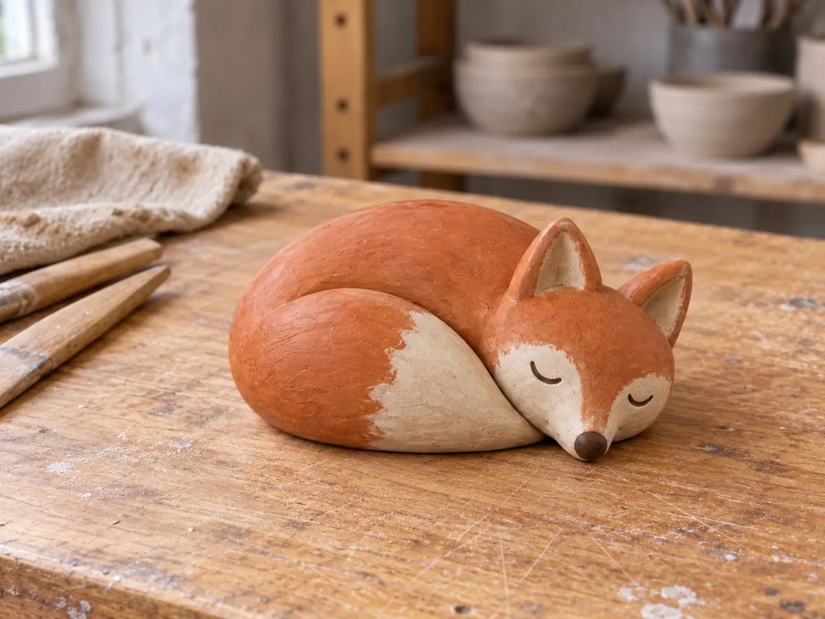 Sleeping fox