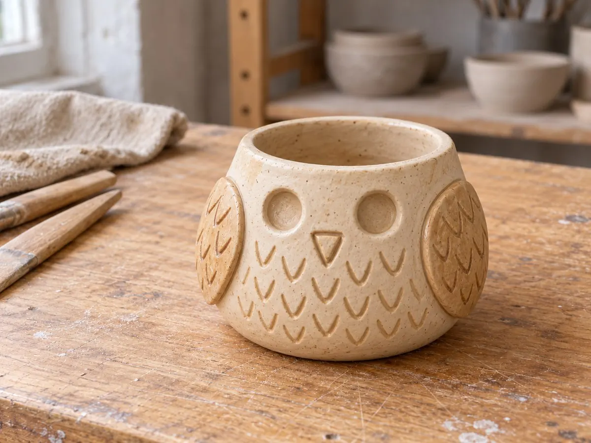 Owl pot
