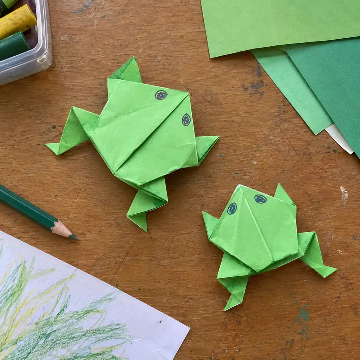 Contoh karya Origami