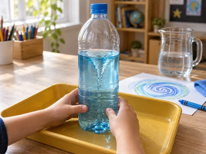 Tornado in a bottle